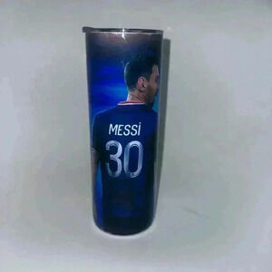 Lionel Messi Paris Personalized “Carley” Tumbler / Soccer
